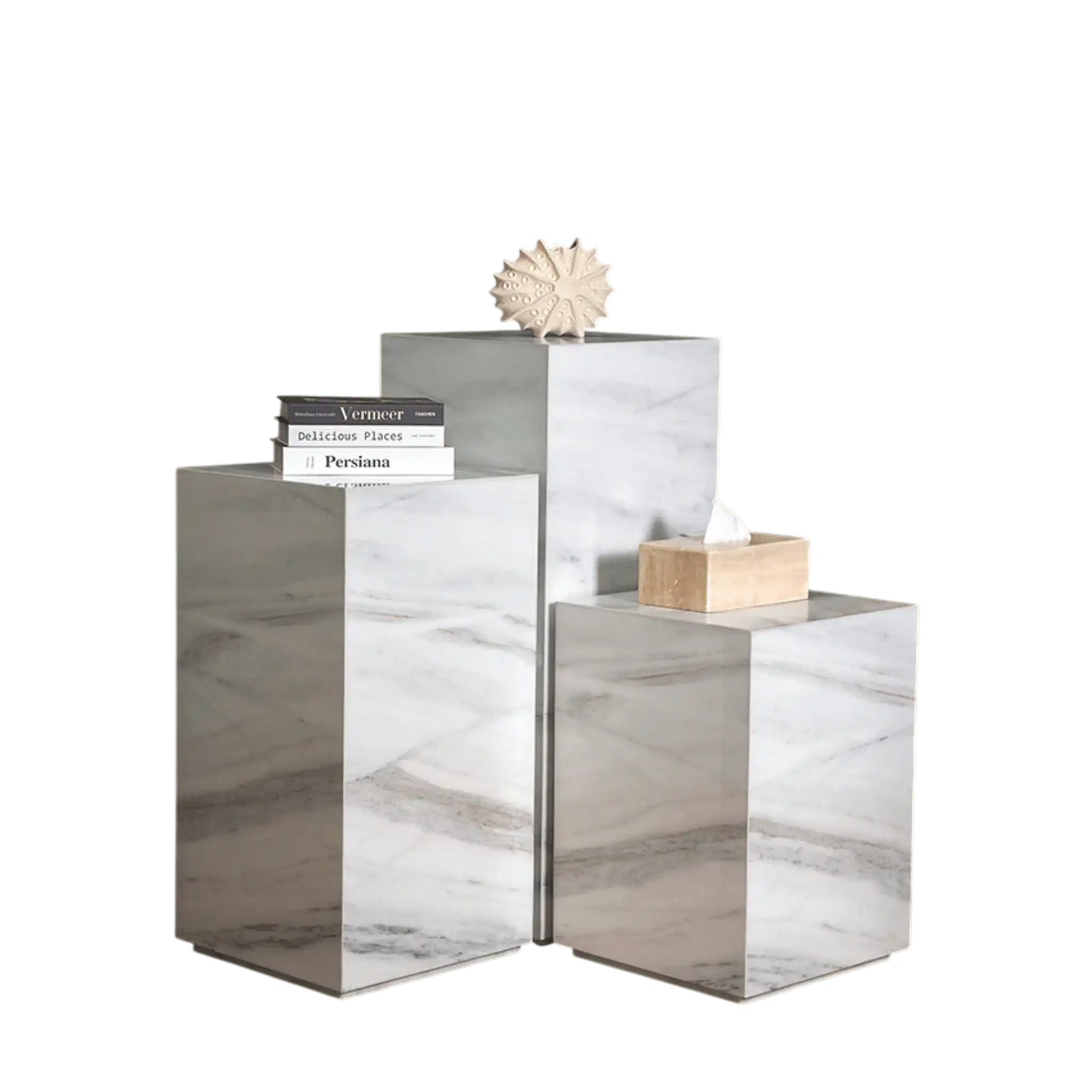SERENA MARBLE PLINTH SET