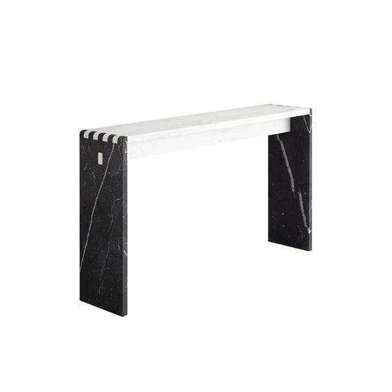 Office Console Table | White, Grey & Black Marble Options | Beige ...