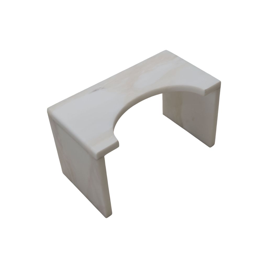 Aria Marble Bathroom Stool