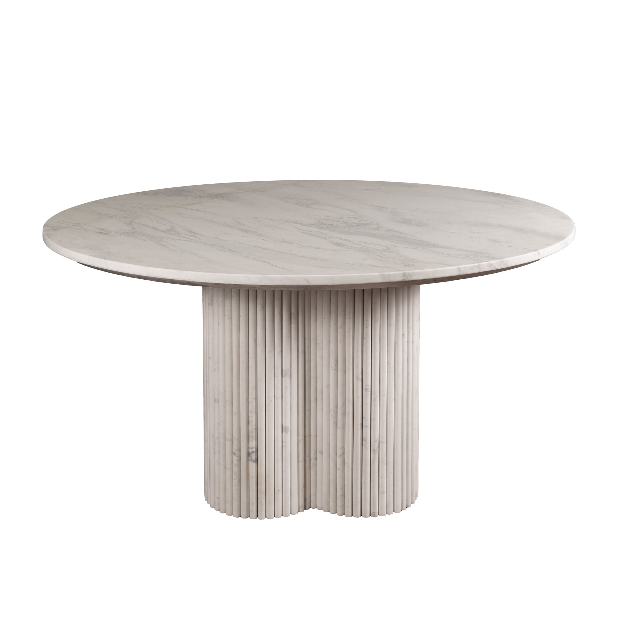 Celeste White Marble Dining