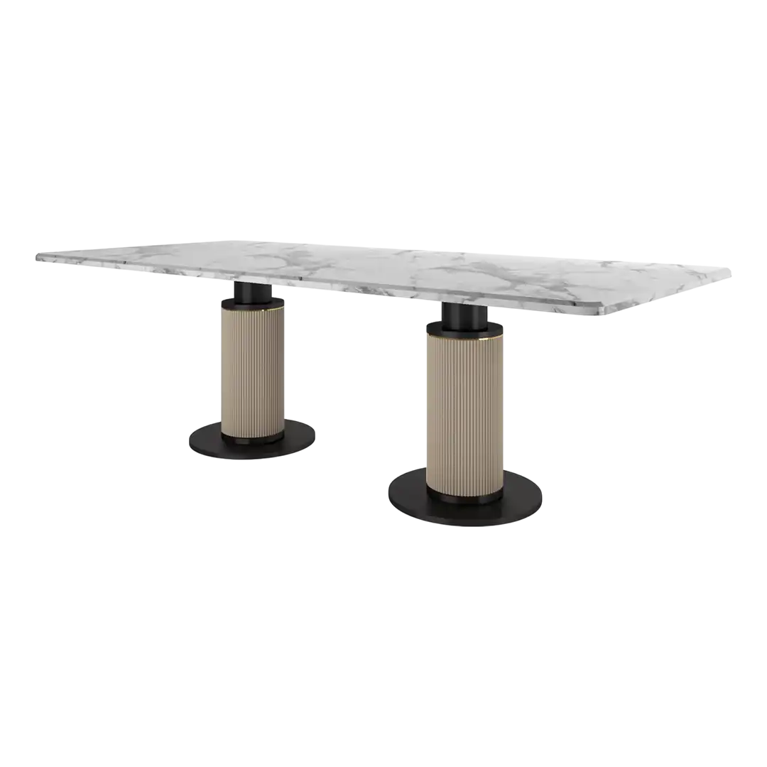 COLISANDRA DINING TABLE - Marbeya Charm