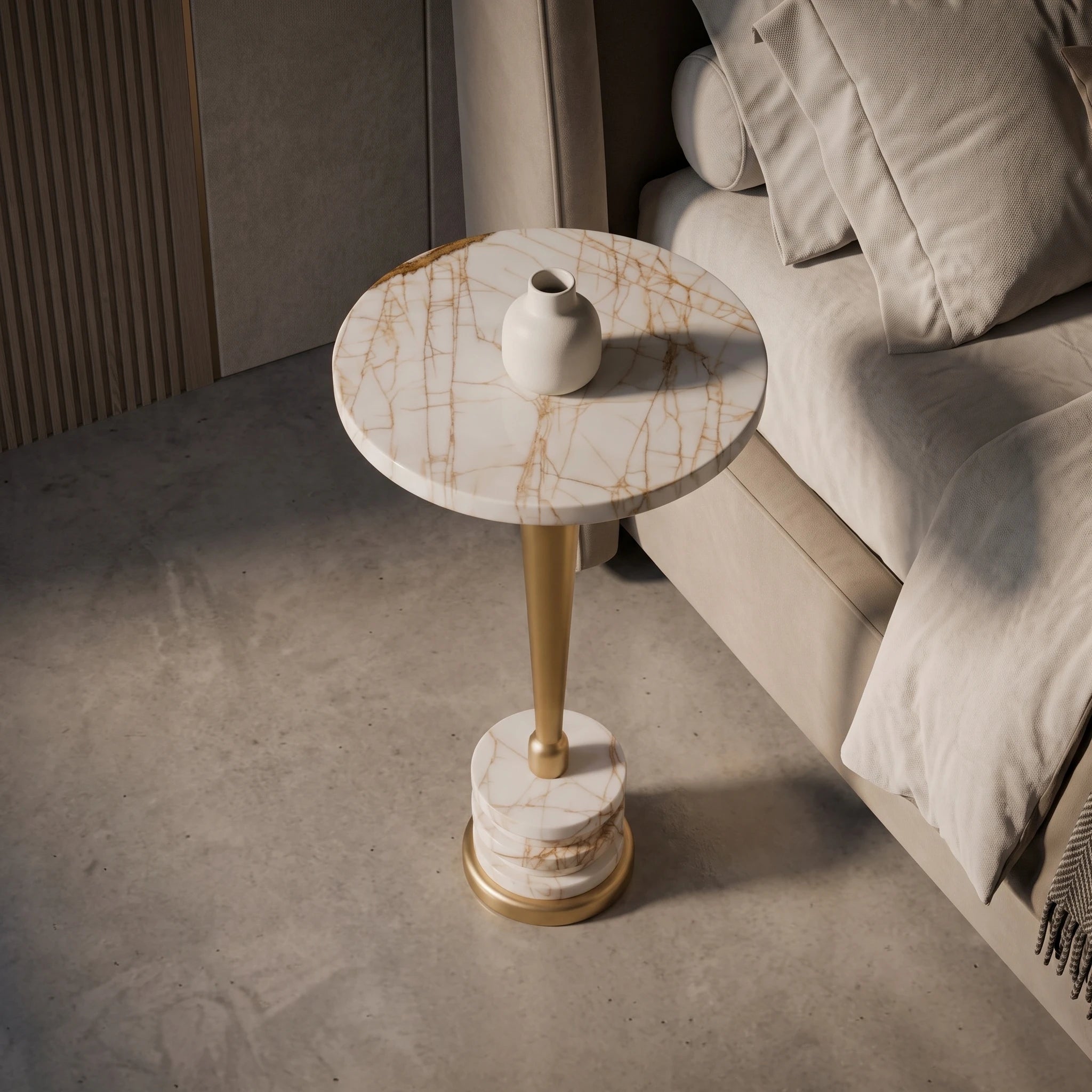Corce Round SideTable - B