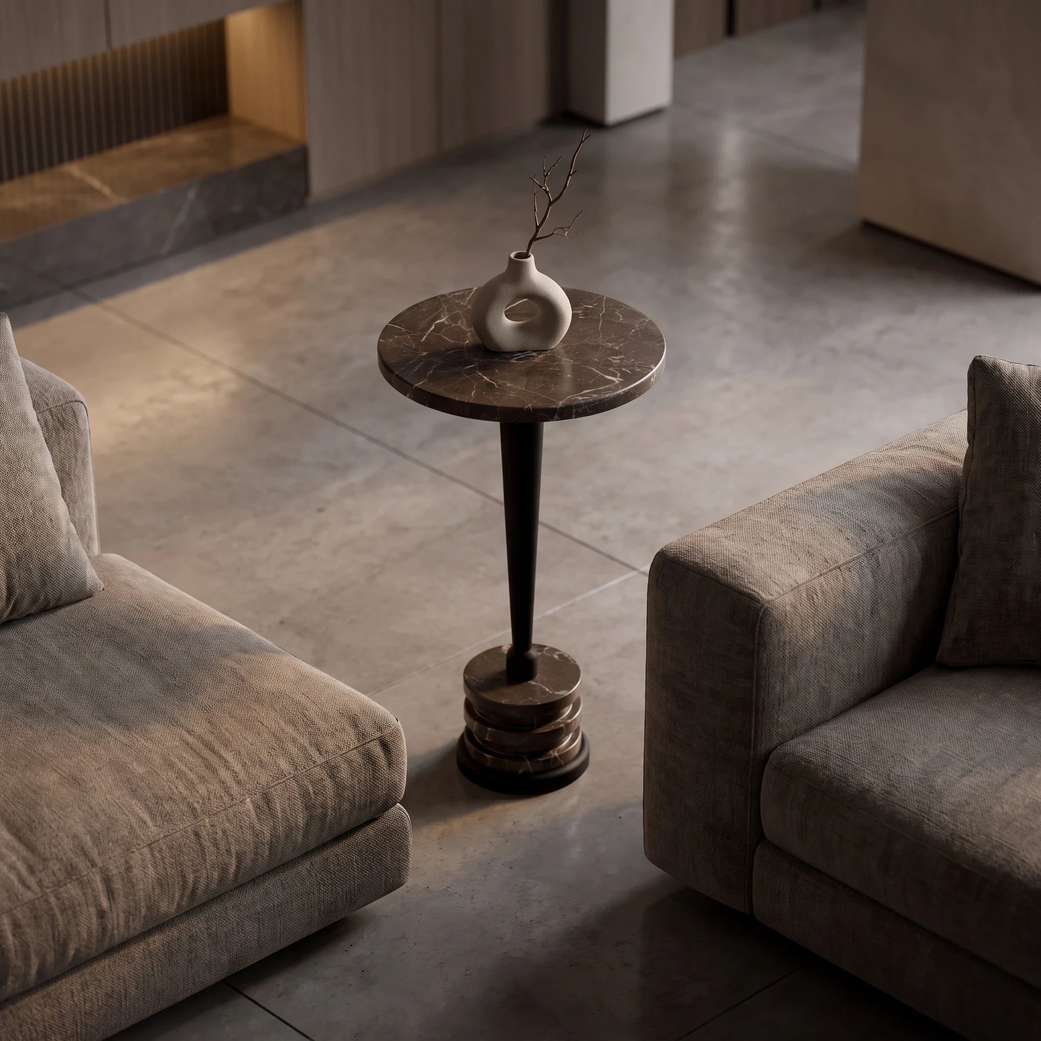 Corce Round SideTable - B