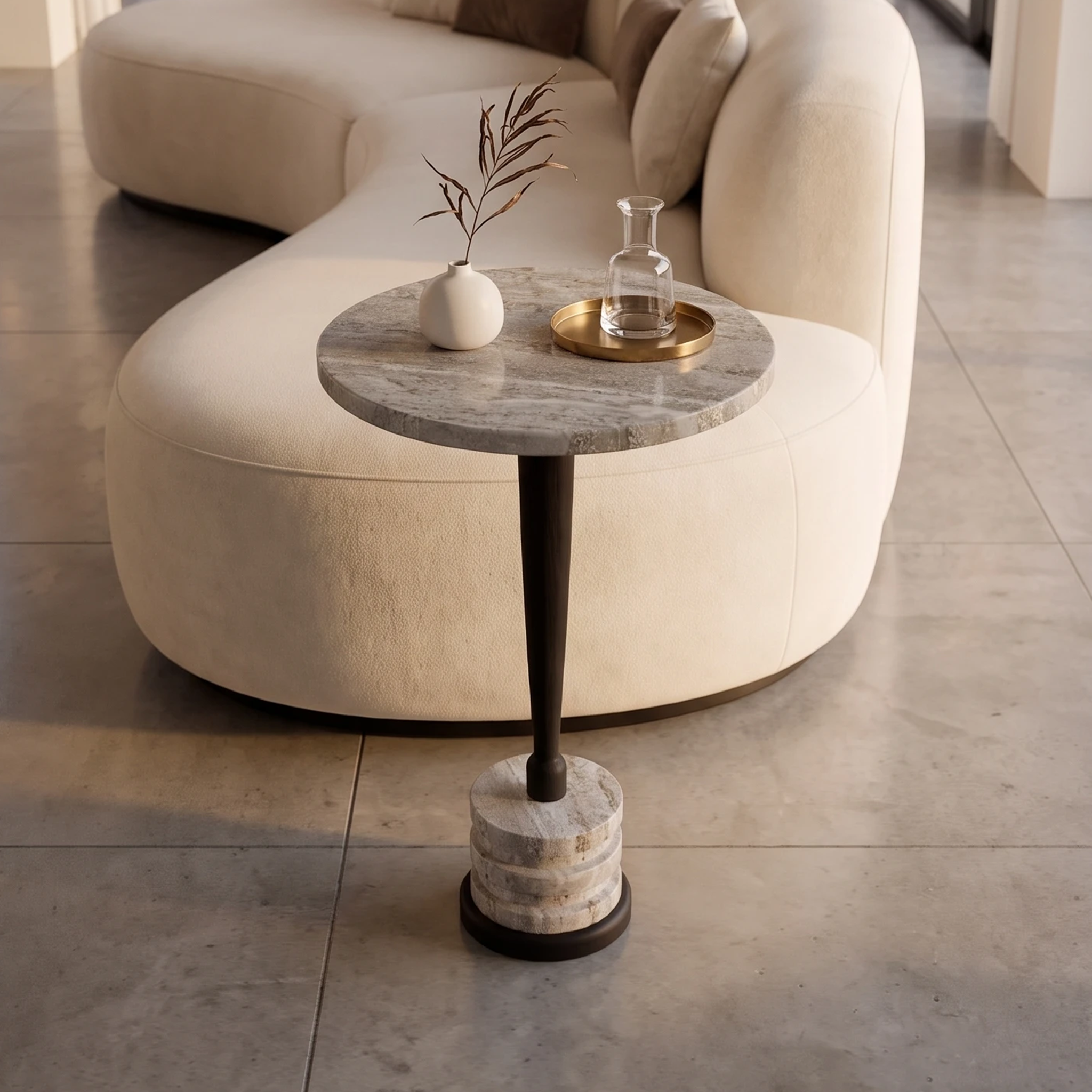Corce Round SideTable - B