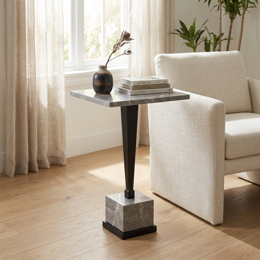Croce Square Side Table - B