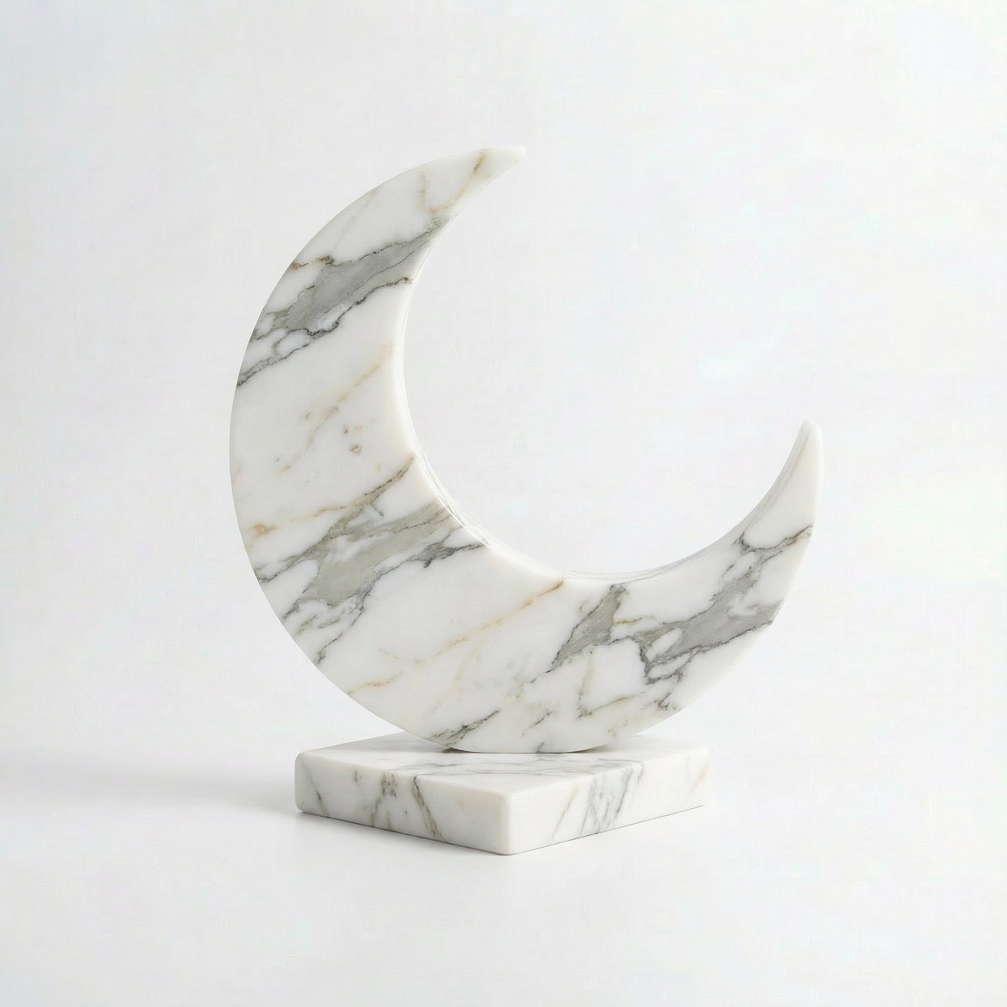 Decorative Marble Crescent