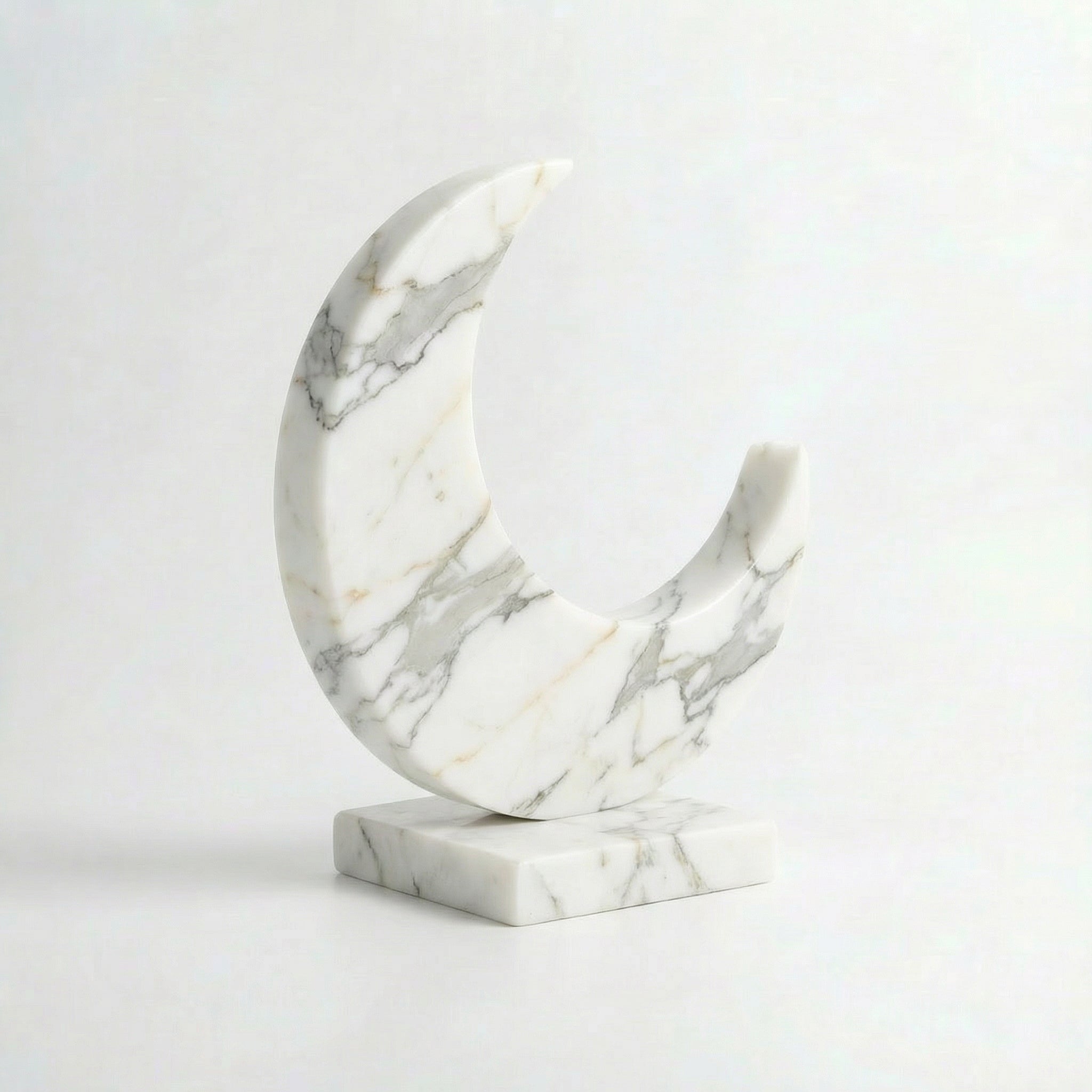 Decorative Marble Crescent