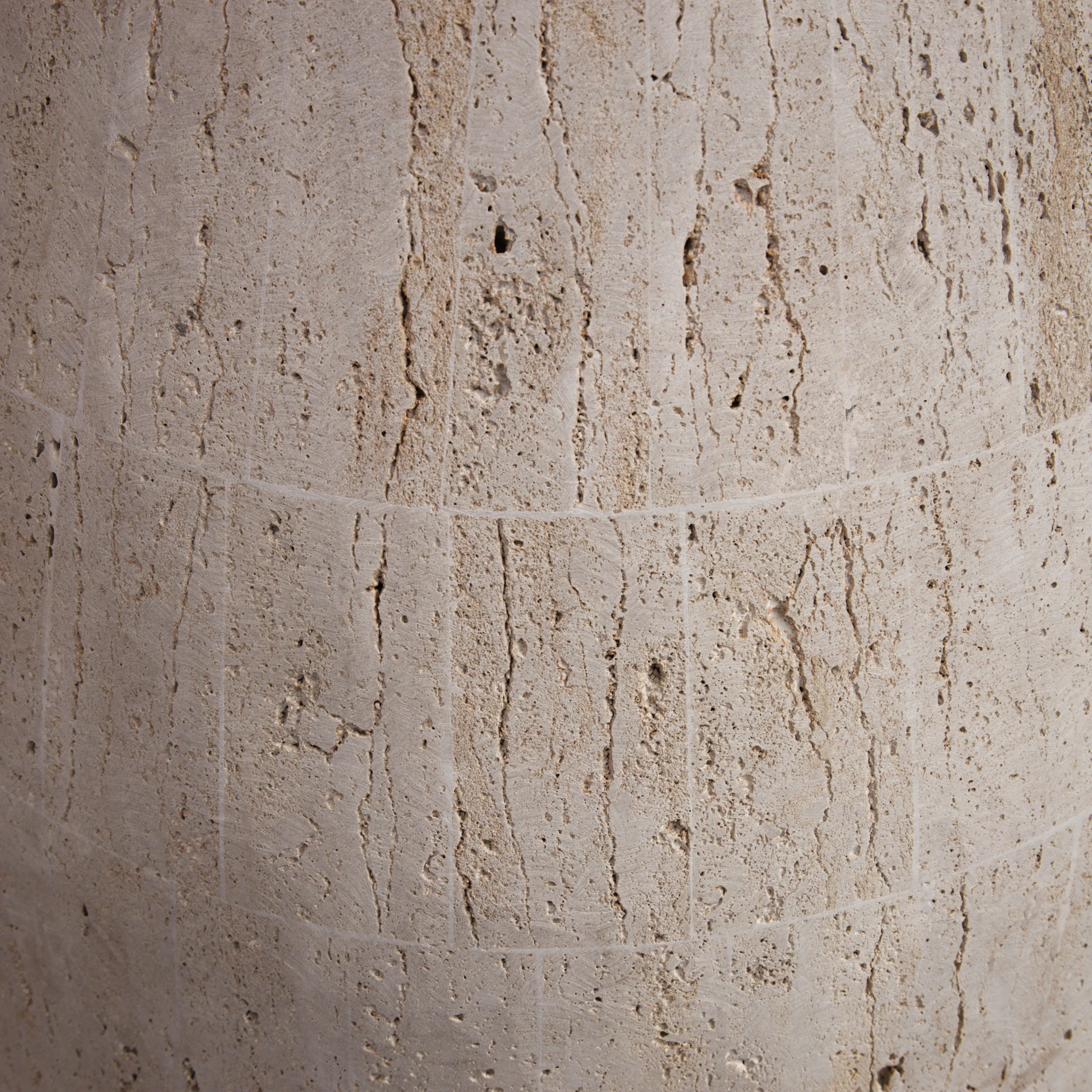 Luna Travertine Vase