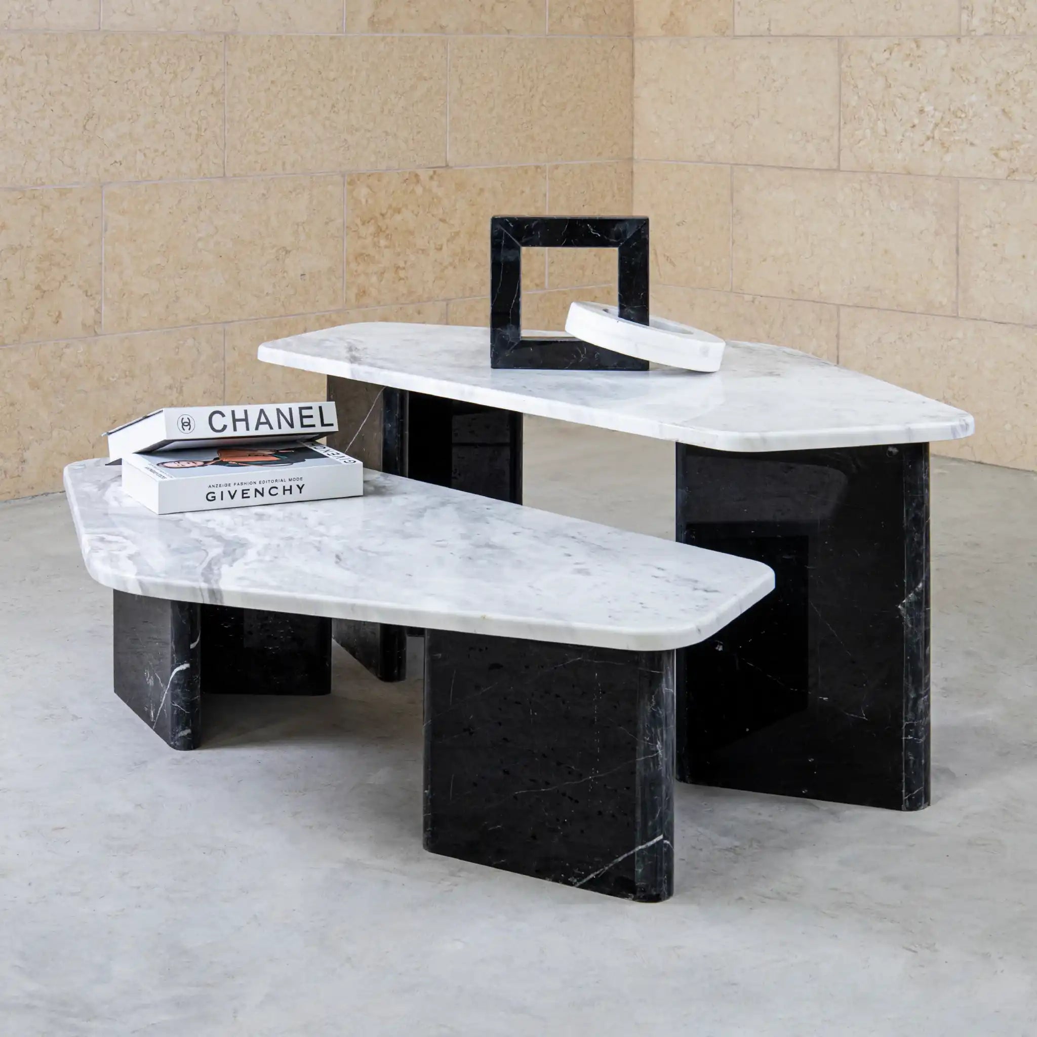 Meri Coffee Table Set - Marbeya Charm