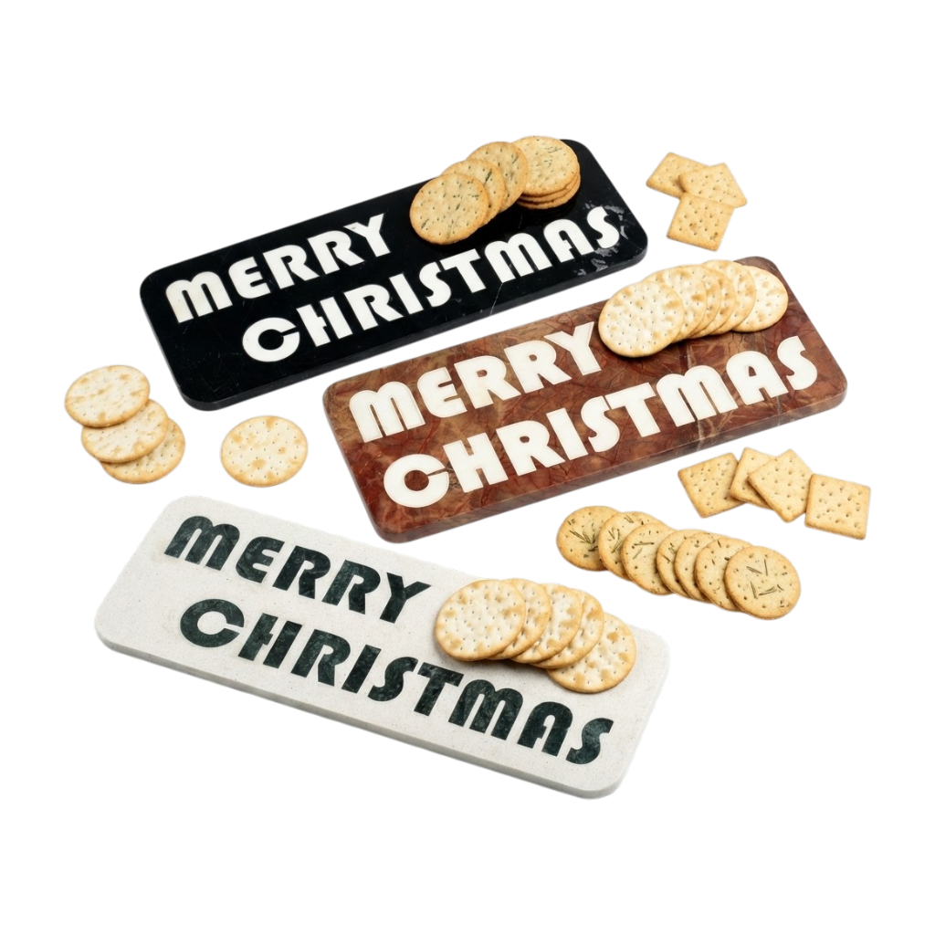 MERRY CHIRISTMAS CHEESE BOARD