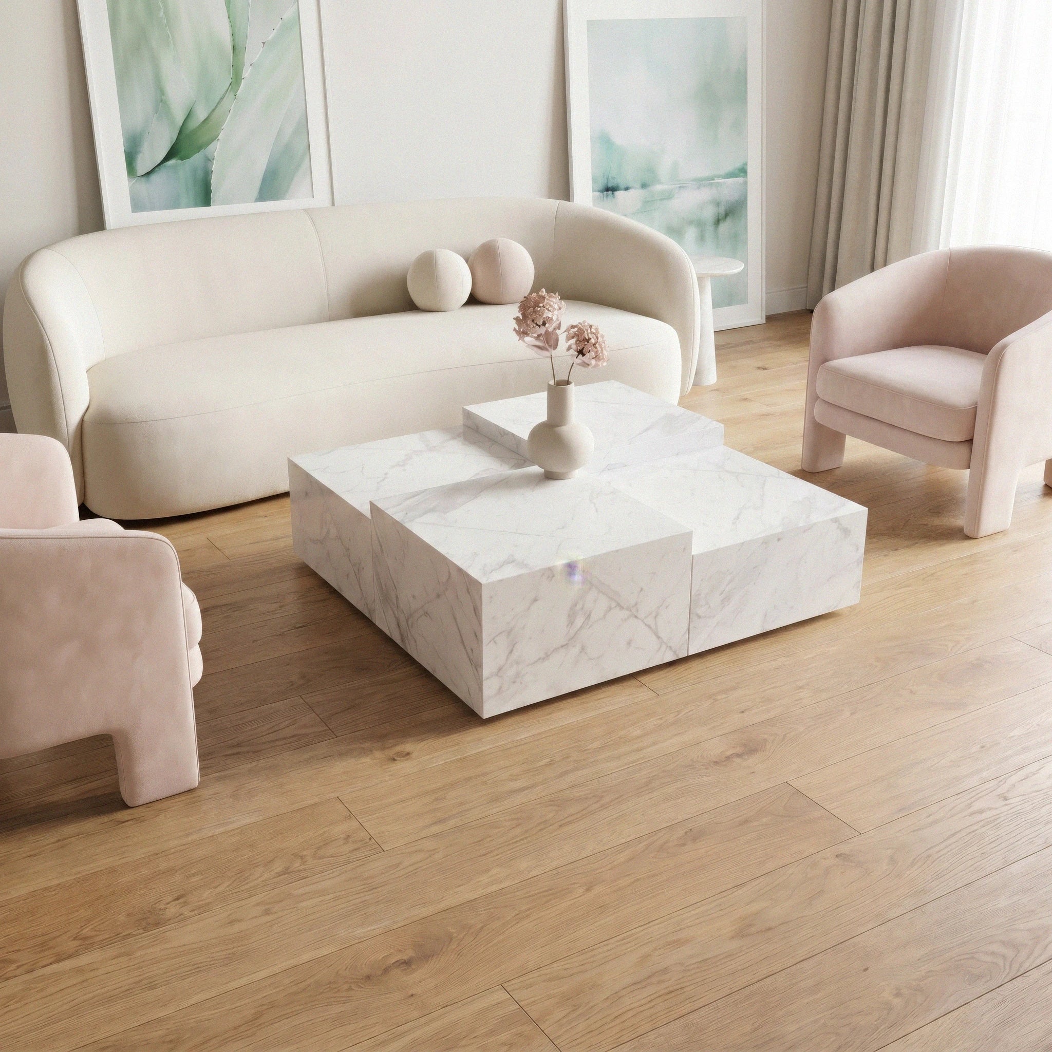 Marina Coffee Table - MArbeya Charm