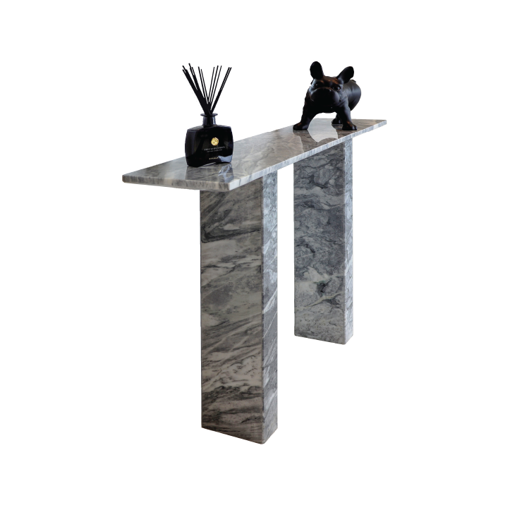 Nora Stan Grey Marble Console Table