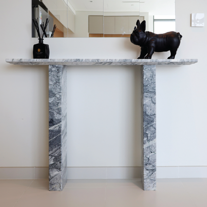 Nora Stan Grey Marble Console Table