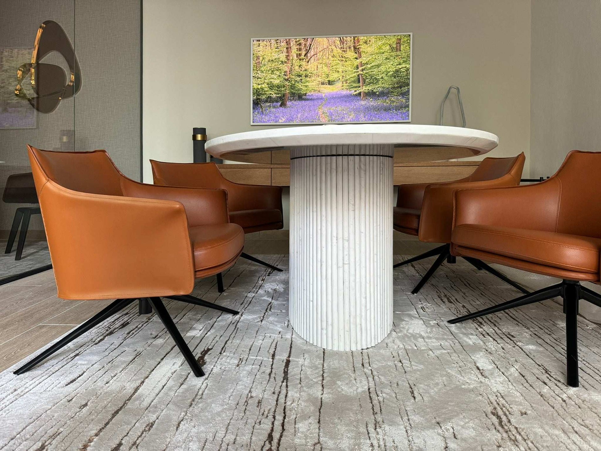 OVALO OFFICE TABLE - Marbeya Charm