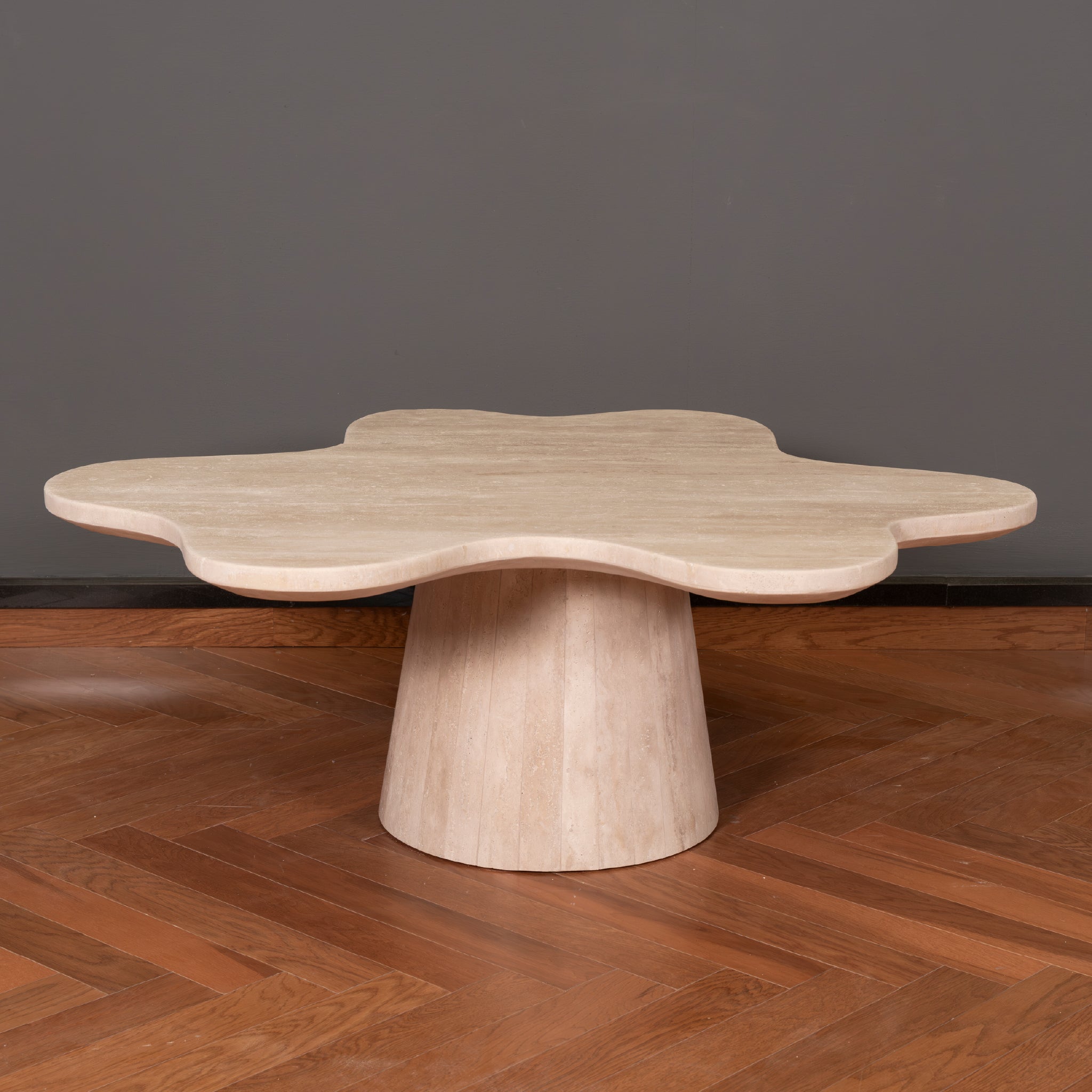 Petalo Travertine Coffee Table