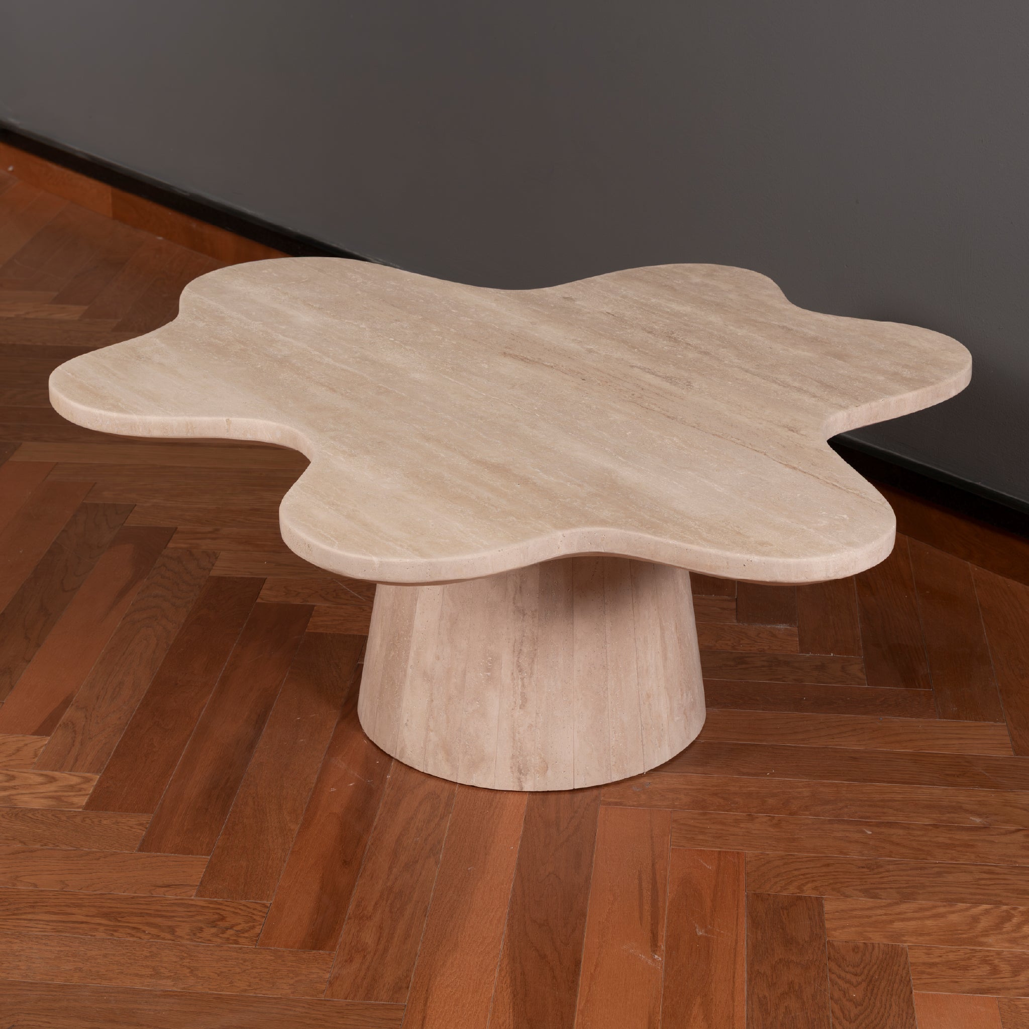Petalo Travertine Coffee Table