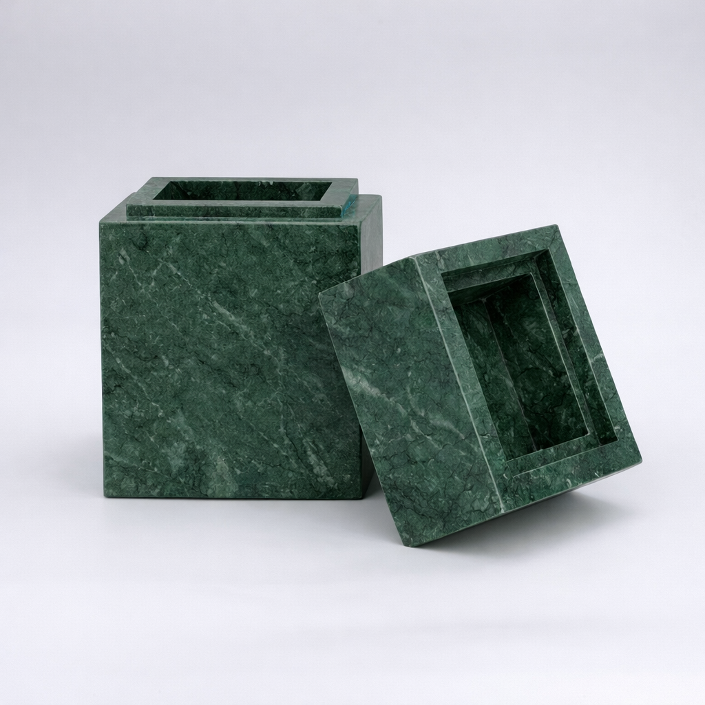 Marble Containers Marble Rectangular Container| Rectangular Marble Box – Marbeya Charm