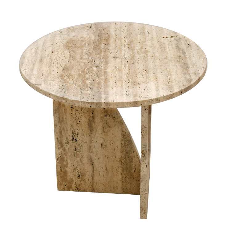 RITZ SIDE TABLE-BEIGE