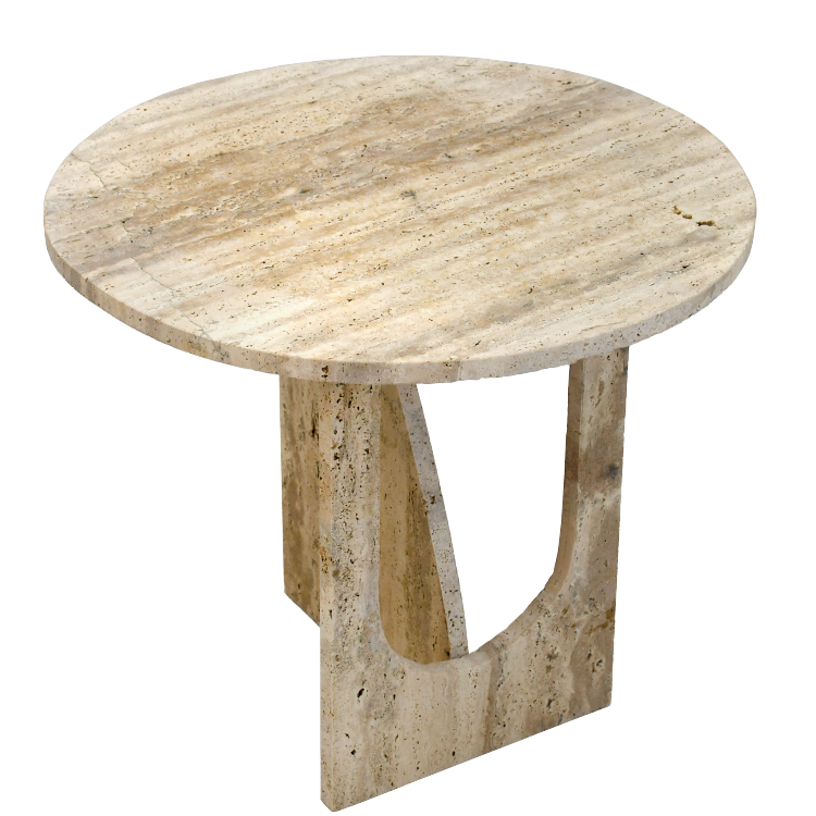 RITZ SIDE TABLE-BEIGE