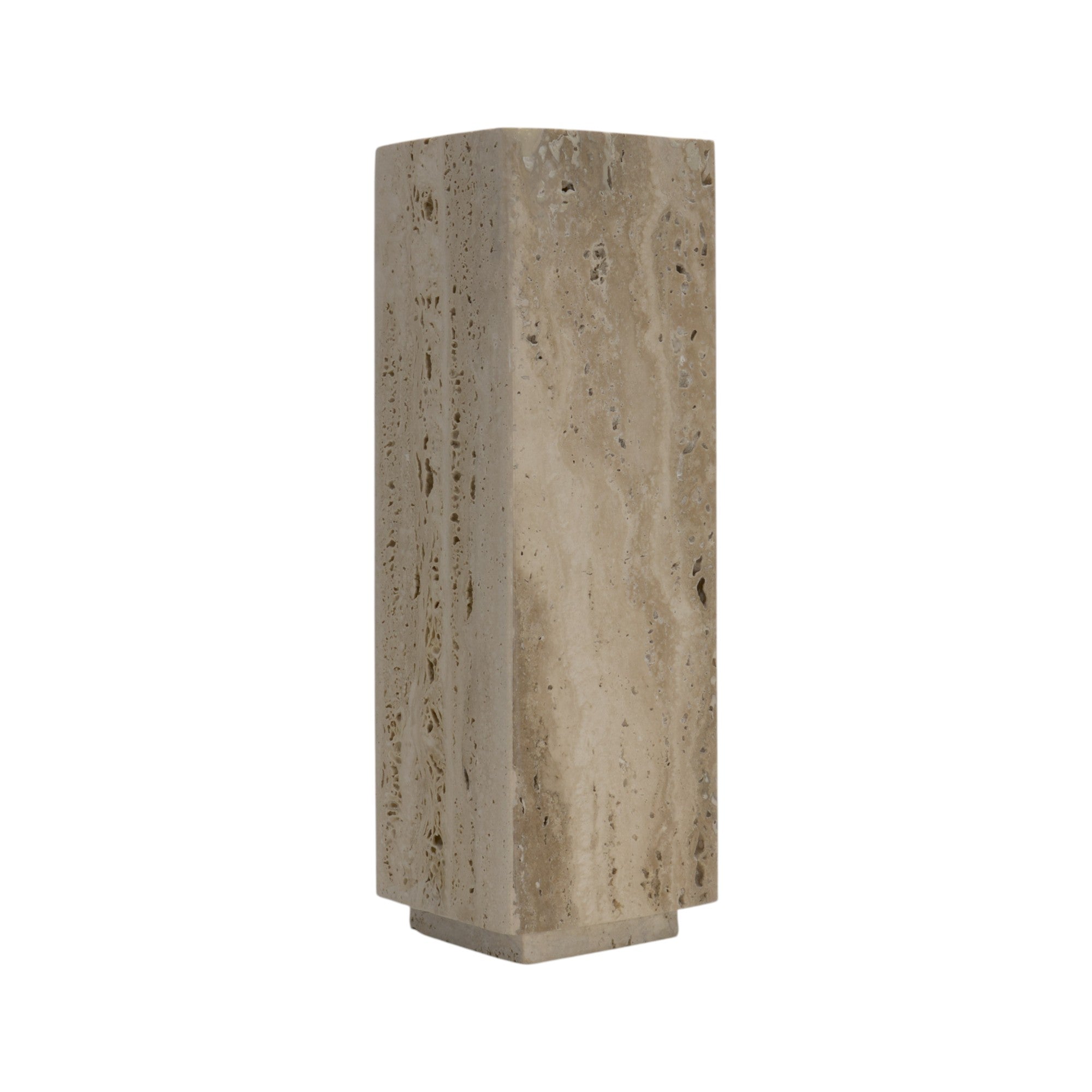 Riva Travertine Vase