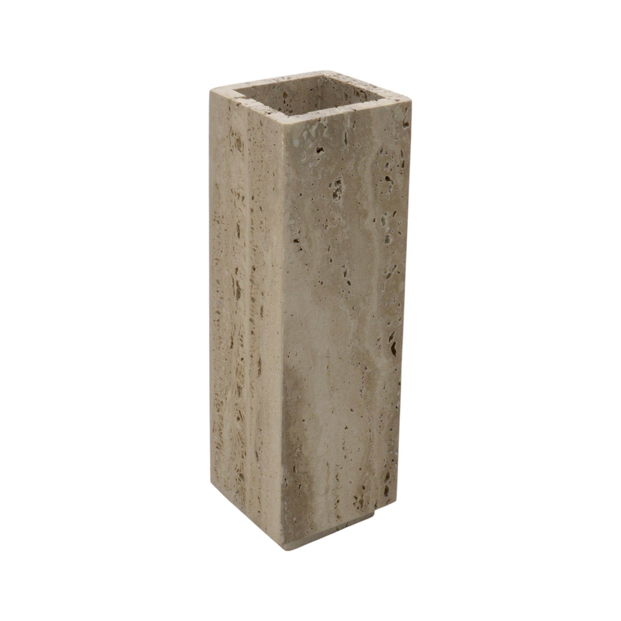 Riva Travertine Vase