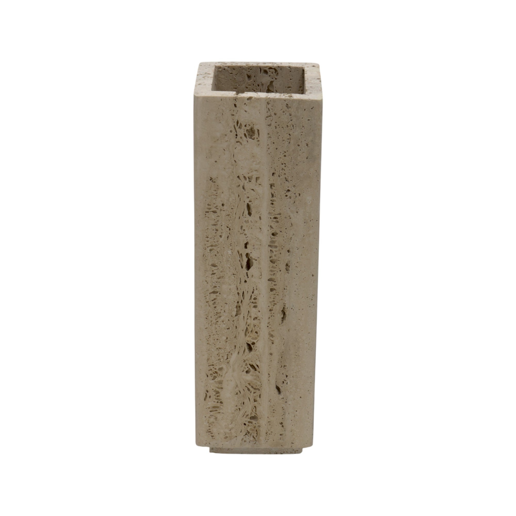 Riva Travertine Vase
