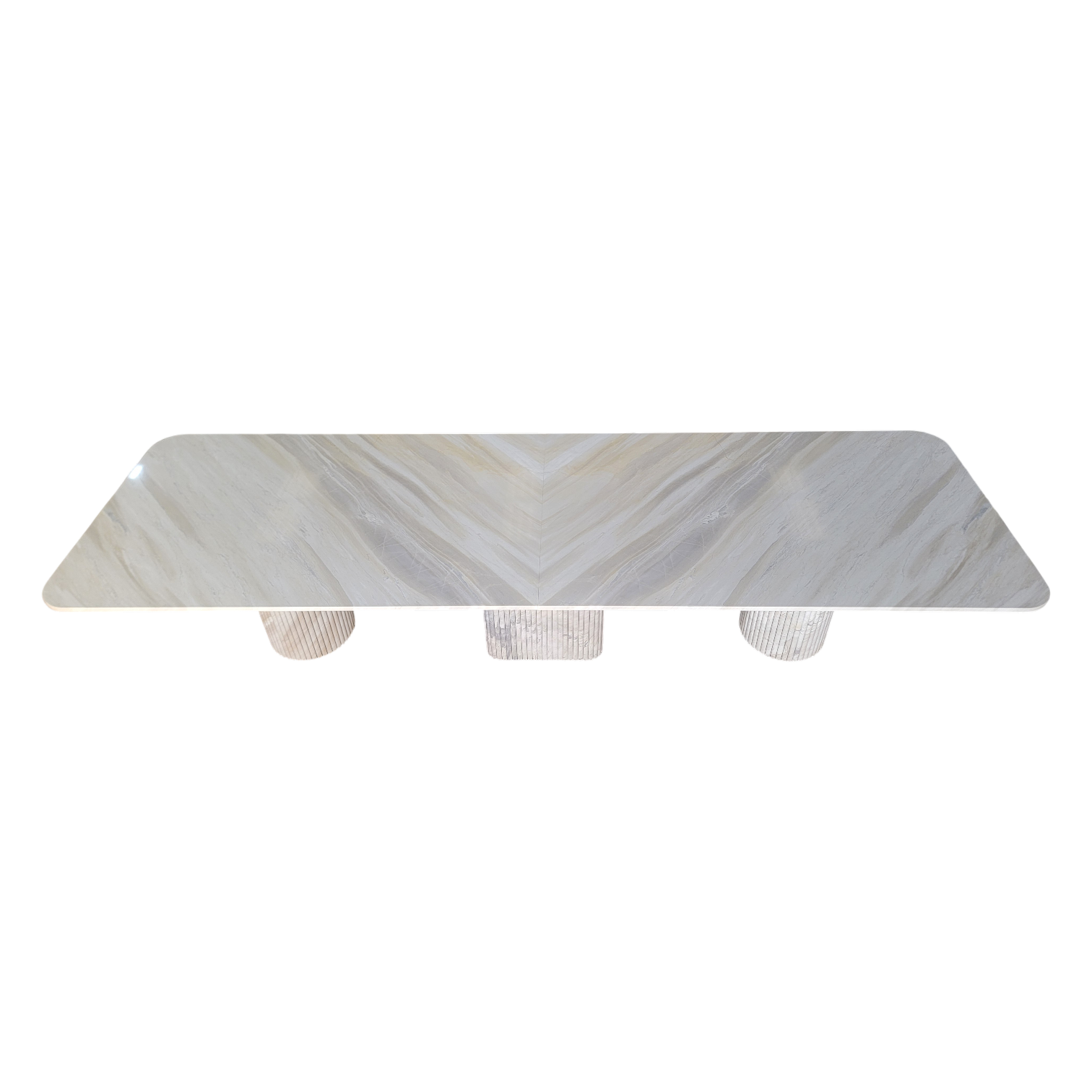 RIVIERA MARBLE DINING TABLE - L