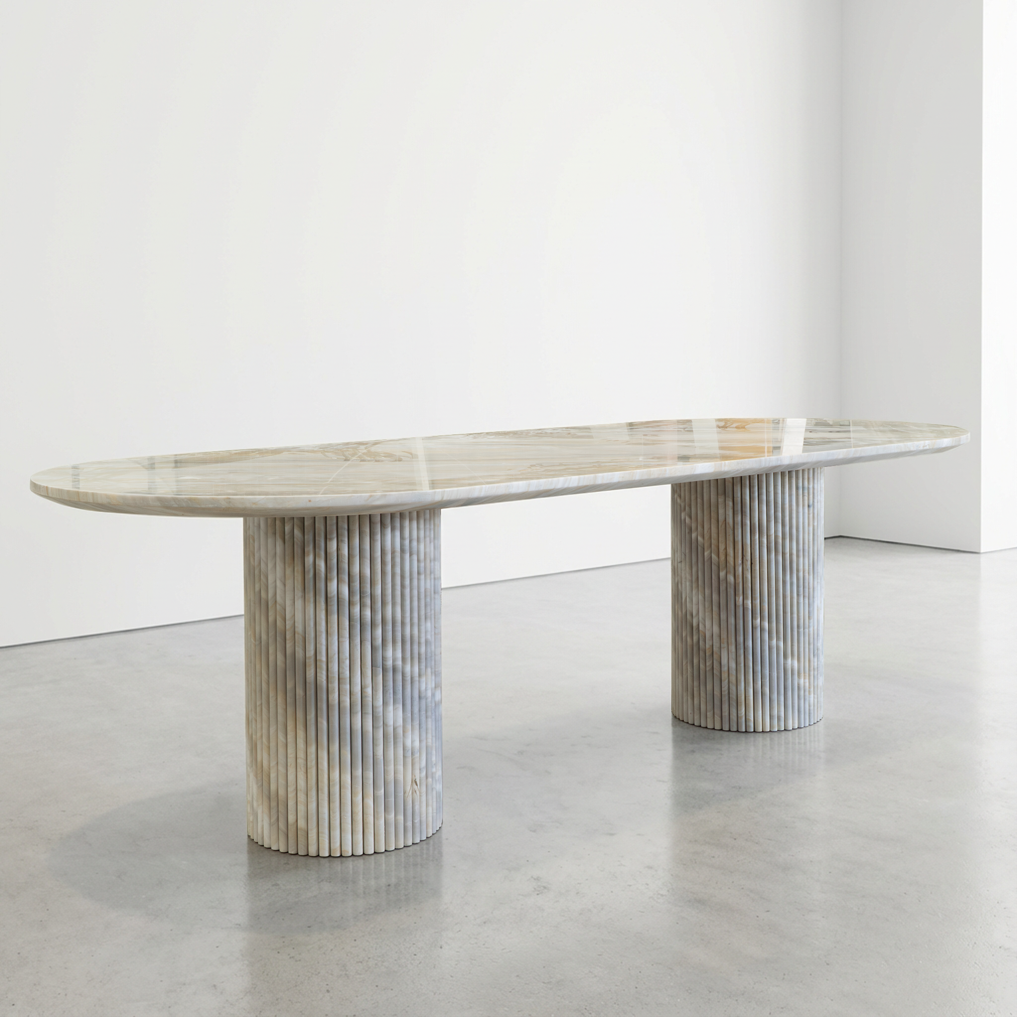 RIVIERA MARBLE DINING TABLE