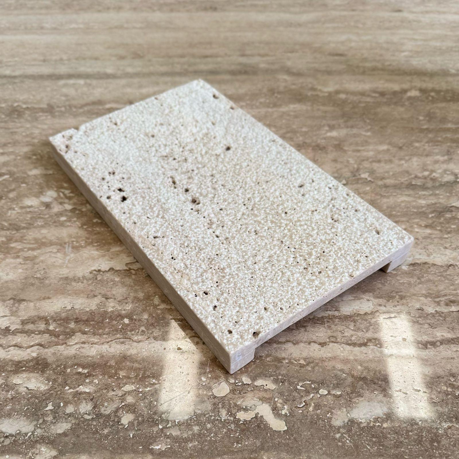 RIKI TRAVERTINE TRAY