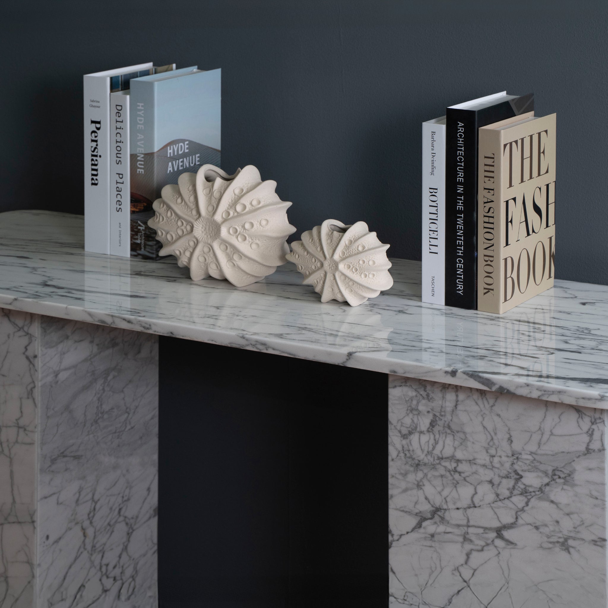 Sierra Grey Marble Console Table