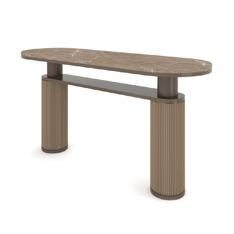 SLIMA CONSOLE TABLE - BEIGE