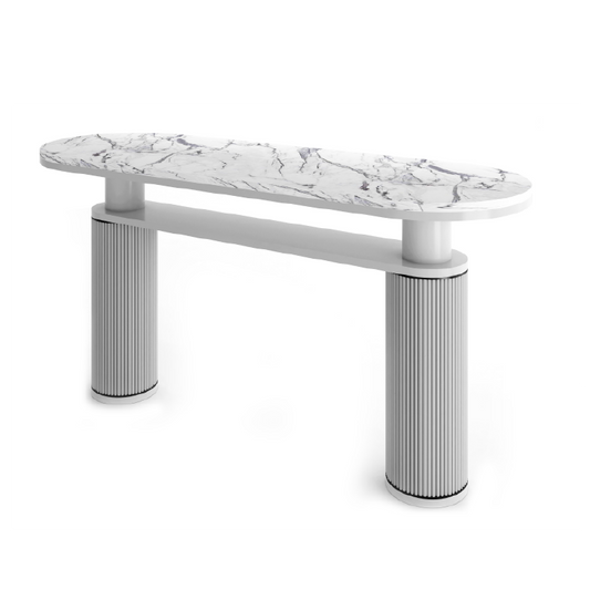 SLIMA CONSOLE TABLE - WHITE