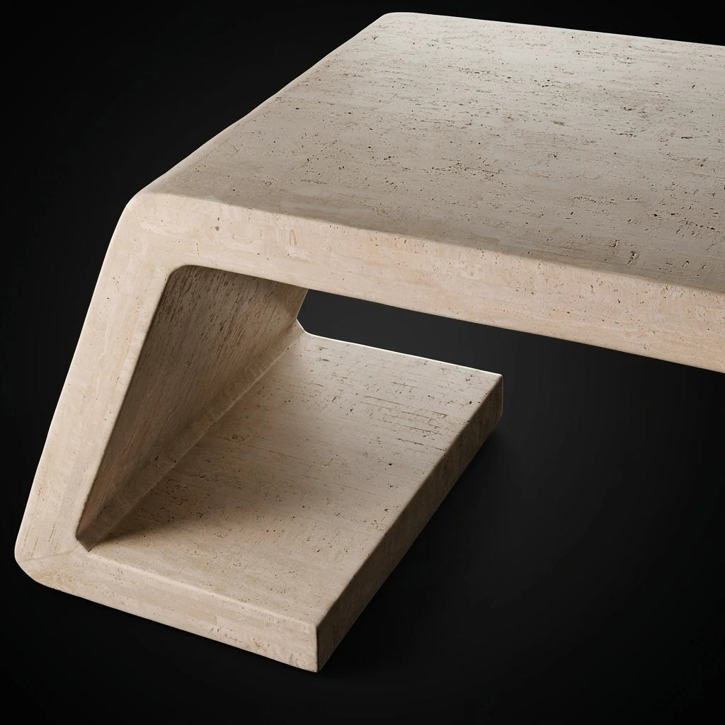 A photo showing half of our Strata Exeutive desk with the angle shaped base