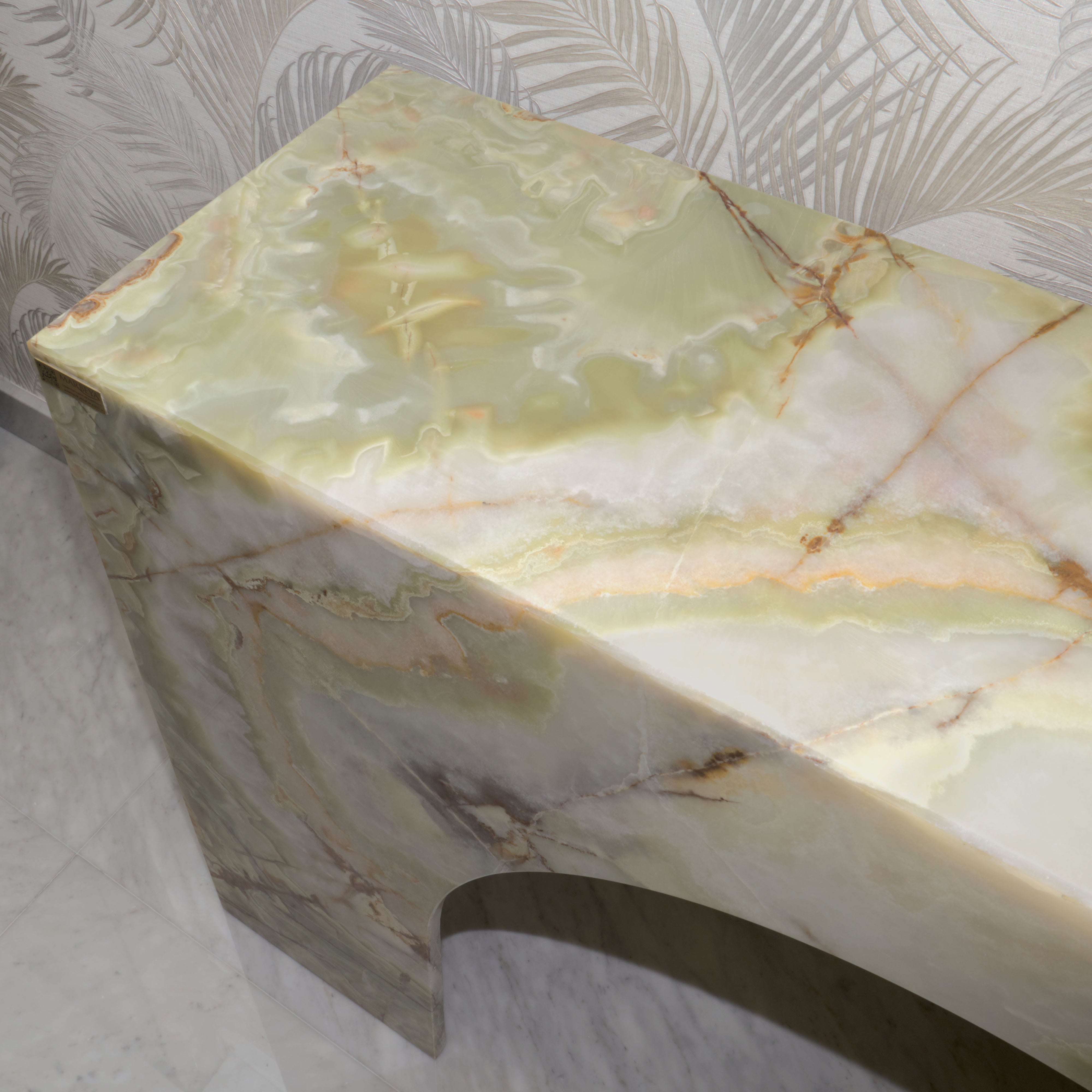 Valmere Onyx Console Table